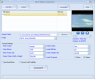 ALO Video Converter 2007 screenshot